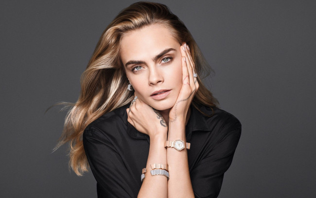 Обои картинки фото девушки, cara delevingne, модель, актриса