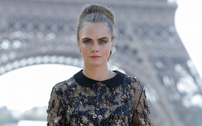 Обои картинки фото девушки, cara delevingne, модель, актриса