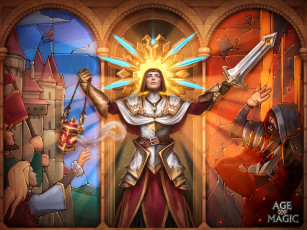Картинка видео+игры age+of+magic витраж святая