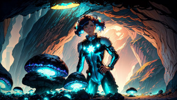 Картинка аниме оружие +техника +технологии нейросети графика нейроарт ai art нейронные сети рисунки нейро искусство