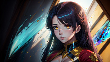 Картинка аниме unknown +другое+ нейросети графика нейроарт ai art нейронные сети рисунки нейро искусство