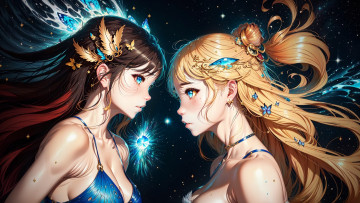 Картинка аниме unknown +другое+ нейросети графика нейроарт ai art нейронные сети рисунки нейро искусство