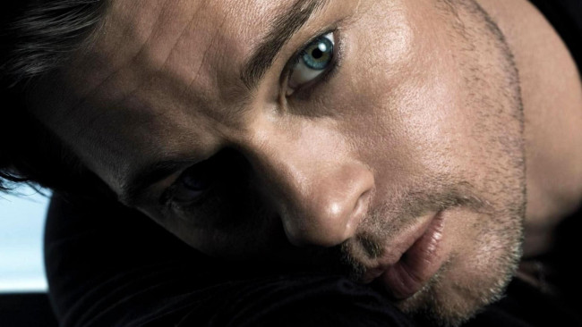 Обои картинки фото мужчины, brad pitt, актер, лицо