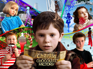 обоя Чарли, шоколадная, фабрика, кино, фильмы, charlie, and, the, chocolate, factory