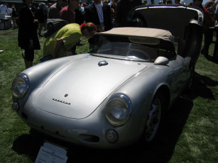 Картинка 1955 porsche 550 spyder автомобили