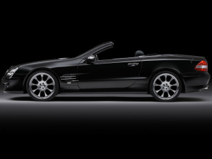 Картинка 2006 brabus sv12 biturbo roadster mercedes benz sl class автомобили