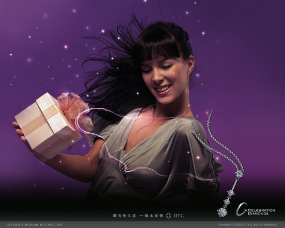 Обои картинки фото бренды, celebration, diamonds