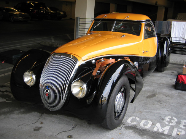 Обои картинки фото 1938, peugeot, darlmat, 402, pourtout, coupe, автомобили, классика