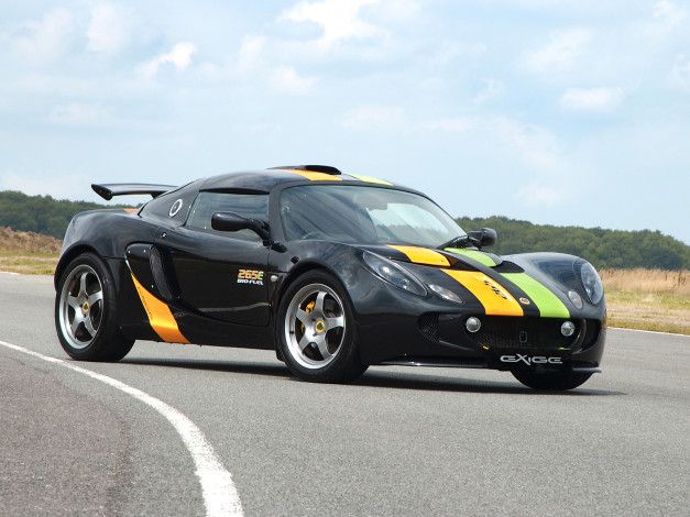 Обои картинки фото 2006, lotus, exige, 265e, автомобили