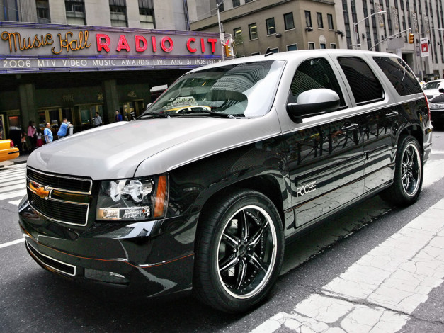 Обои картинки фото 2007, chevrolet, tahoe, concept, by, chip, foose, автомобили