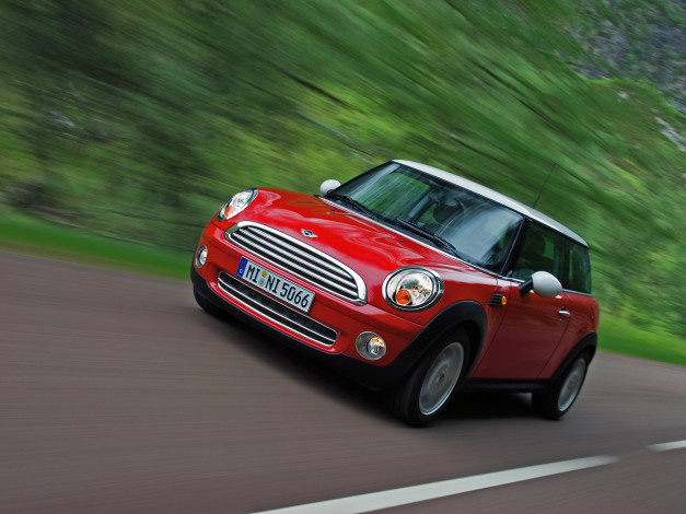 Обои картинки фото 2007, mini, cooper, автомобили