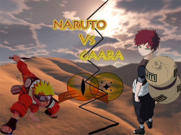 Обои картинки фото аниме, naruto, gaara