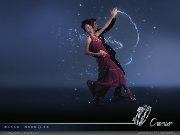 Обои картинки фото бренды, celebration, diamonds