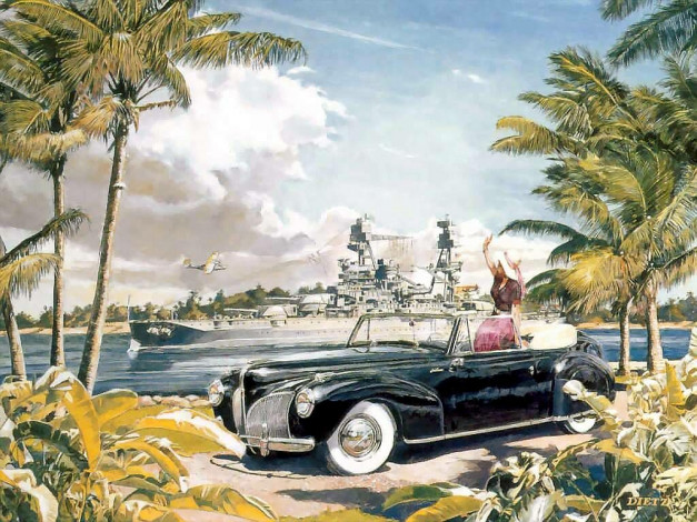 Обои картинки фото рисованные, авто, мото