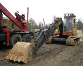 Картинка техника экскаваторы