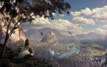 Картинка фэнтези пейзажи