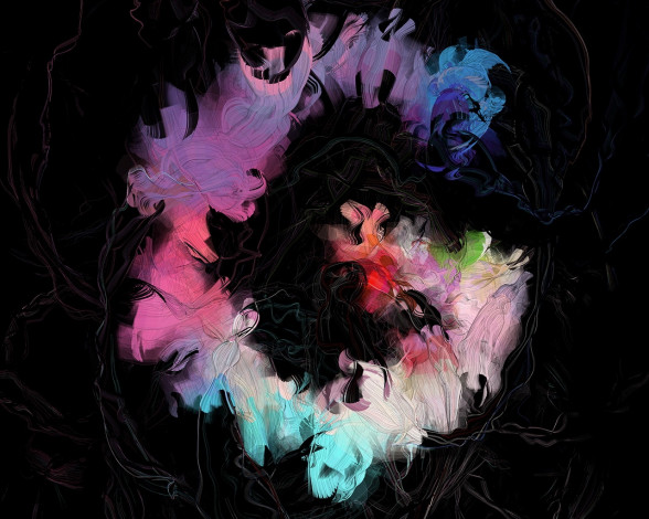 Обои картинки фото рисованные, абстракция