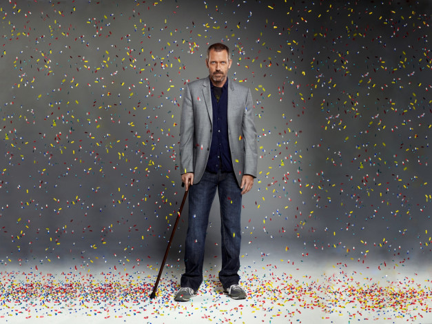 Обои картинки фото мужчины, hugh, laurie