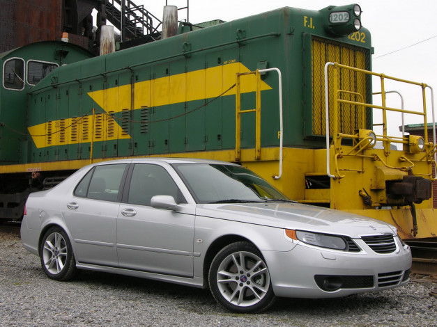Обои картинки фото автомобили, saab