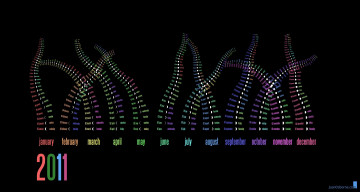 обоя календари, другое, цифры, месяцы