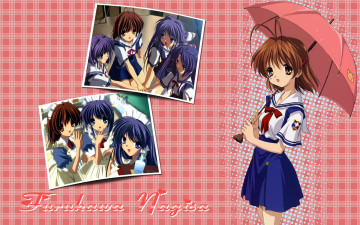 Картинка аниме clannad девушки