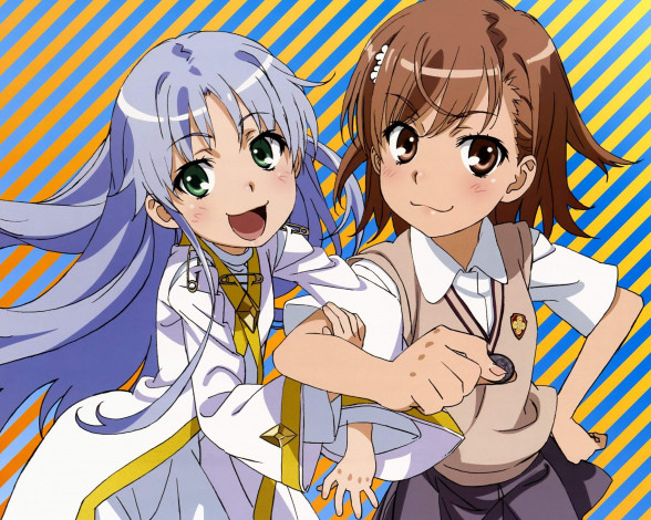 Обои картинки фото аниме, toaru, majutsu, no, index, девушки