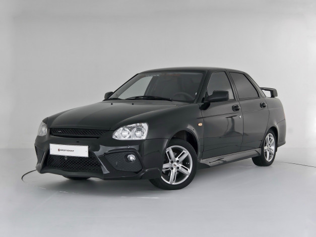 Обои картинки фото priora, автомобили, ваз, юрол, тюнинг