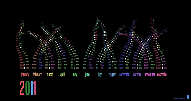 Обои картинки фото календари, другое, цифры, месяцы