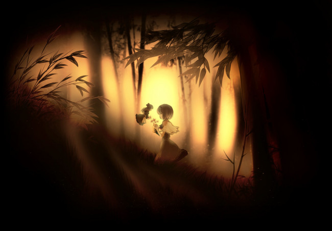 Обои картинки фото аниме, touhou, алиса, маргатроид