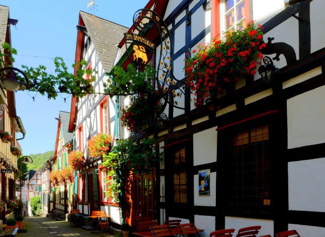 Обои картинки фото германия, ункель, города, улицы, площади, набережные