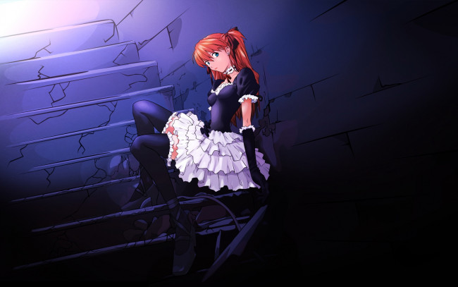 Обои картинки фото аниме, evangelion