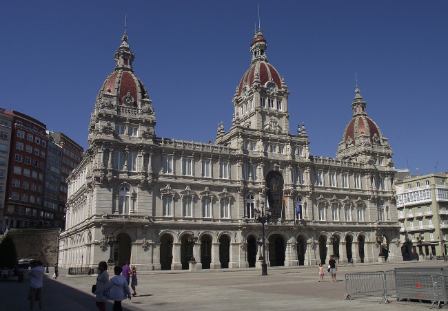 Обои картинки фото ла, корунья, испания, города, здания, дома, дом