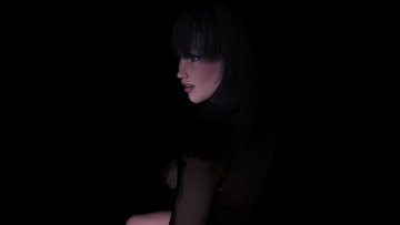 Картинка 3д графика people люди девушка