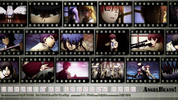 Картинка аниме angel beats персонажи