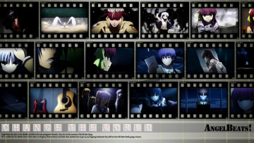 Картинка аниме angel beats персонажи