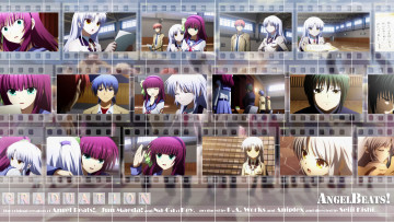 Картинка аниме angel beats персонажи