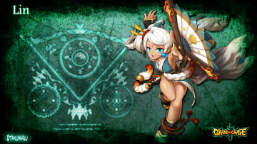 Картинка видео игры grand chase веер блондинка