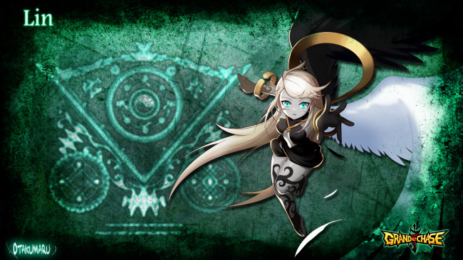 Обои картинки фото видео, игры, grand, chase, тёмная, ангел