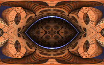 Картинка 3д+графика фракталы+ fractal цвета фон узор