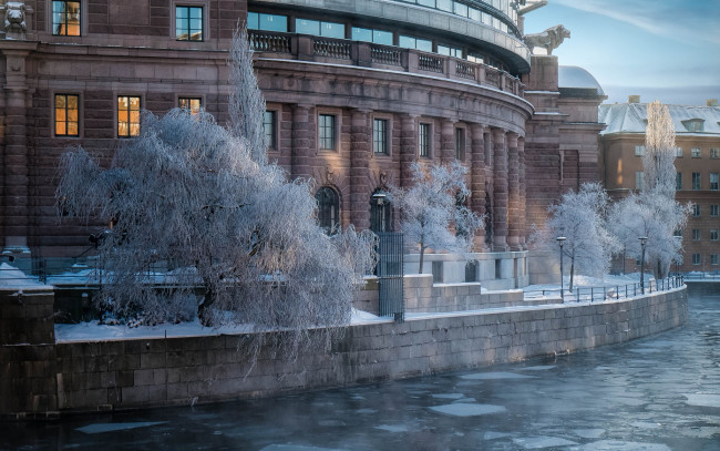 Обои картинки фото города, - улицы,  площади,  набережные, парламент, здание, стокгольм, швеция