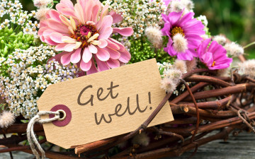 Картинка цветы букеты +композиции get well flowers букет