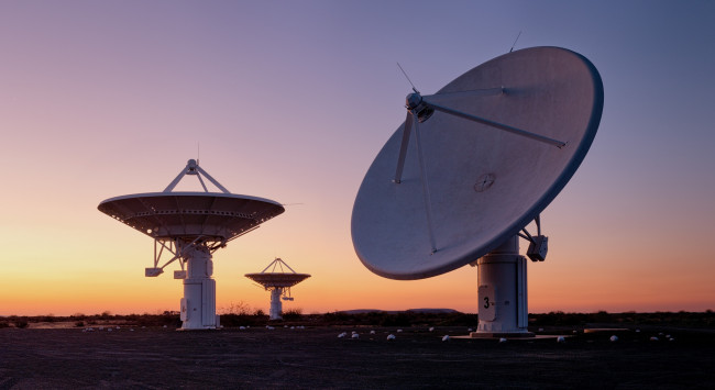 Обои картинки фото космос, разное, другое, радиотелескопы