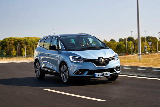 Обои картинки фото автомобили, renault, scenic, grand, 2016г