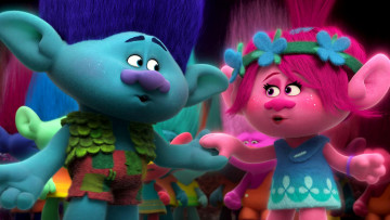 обоя мультфильмы, trolls, мордочки, мультик, забавные, тролли, персонажи