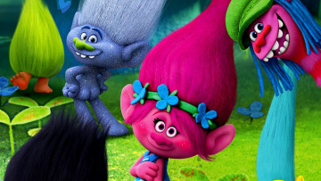 обоя мультфильмы, trolls, тролли, забавные, мультик, мордочки, персонажи
