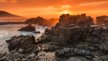 Картинка природа восходы закаты простор