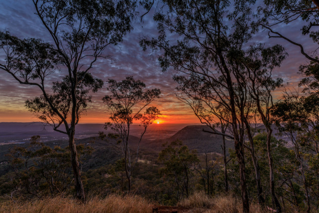 Обои картинки фото природа, восходы, закаты, простор