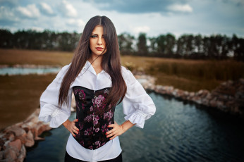 Картинка девушка девушки -unsort+ брюнетки темноволосые модель