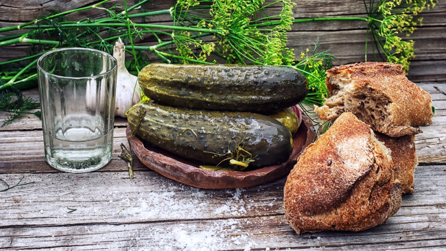 Обои картинки фото еда, натюрморт, водка, закуска