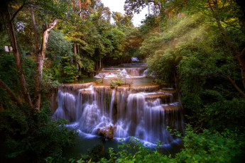 Картинка природа водопады простор